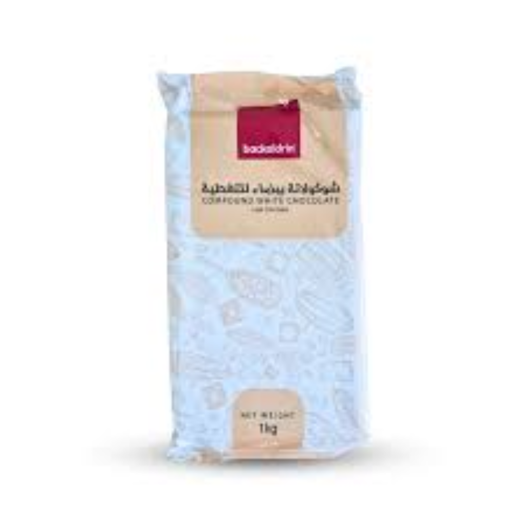 BACKALDRIN COMPOUND WHITE CHOCOLATE 1KG